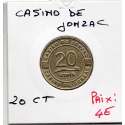 Jeton 20 centimes casino de Jonzac
