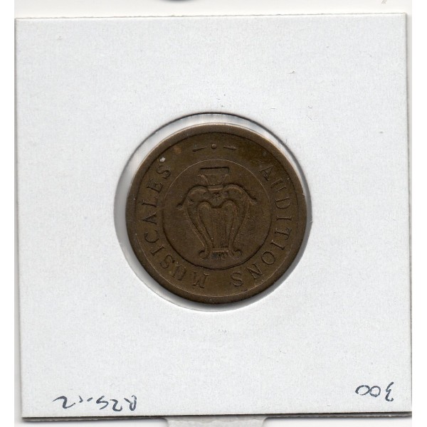 Jeton Audition Musicale, Roanne, 24 rue du lycée, Lyre