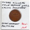 Jeton du musée scolaire Emile Deyrolle à Paris, Enseignement Primaire, Calcul monétaire