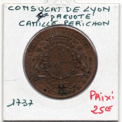 Jeton du Consulat de Lyon 1737, Prévot Camille Périchon 4eme prévoté