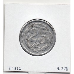 Algerie Chambre commerce Oran 25 centimes 1922 TB, Lec 318 pièce de monnaie