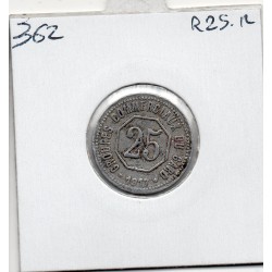 25 centimes Gard de la chambre de commerce 1917-1918 Elie 1.2 pièce de monnaie