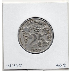 25 centimes Union des commercant détaillants  Epernay 1922 Elie 1.3 monnaie de nécessité