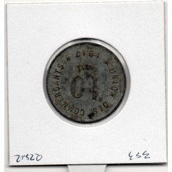 10 centimes Union des commercant Castelnaudary 1917 Elie 1.2 monnaie de nécessité