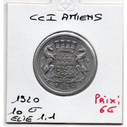 10 centimes Amiens de chambre de commerce 1920 Elie 1.1 pièce de monnaie