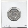 25 centimes La Rochelle de la chambre de commerce 1922 Elie 1.6 pièce de monnaie