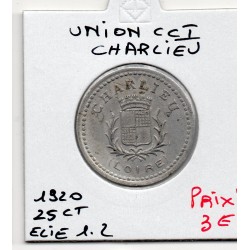 25 centimes Charlieu Union...