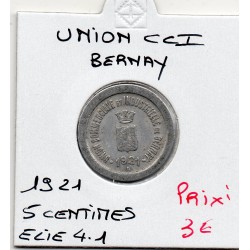 5 centimes Bernay Union...
