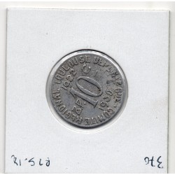 10 centimes Toulouse de la chambre de commerce 1922-1930 pièce de monnaie