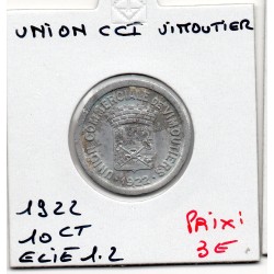 10 centimes Vimoutiers de la chambre de commerce 1922 Elie 1.2 pièce de monnaie