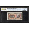 Chine Pick N°169b, SPL PCGS UNC63 Billet de banque de 50 coppers 1928