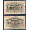 Luxembourg Pick N°21, B Billet de banque de 1 Franc 1914