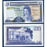 Gibraltar Pick N°22b, neuf Billet de banque de 10 pounds 1986
