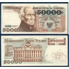 Pologne Pick N°153a, Spl Billet de banque de 50000 Zlotych 1989