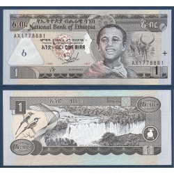 Ethiopie Pick N°46a, Billet de banque de 1 Birr 1997