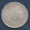 1/2 Ecu Aux Palmes 1694 9 rennes TTB Louis XIV réformé pièce de monnaie royale