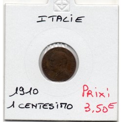 Italie 1 centesimo 1910 Sup-,  KM 40 pièce de monnaie