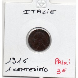 Italie 1 centesimo 1916 Sup-,  KM 40 pièce de monnaie