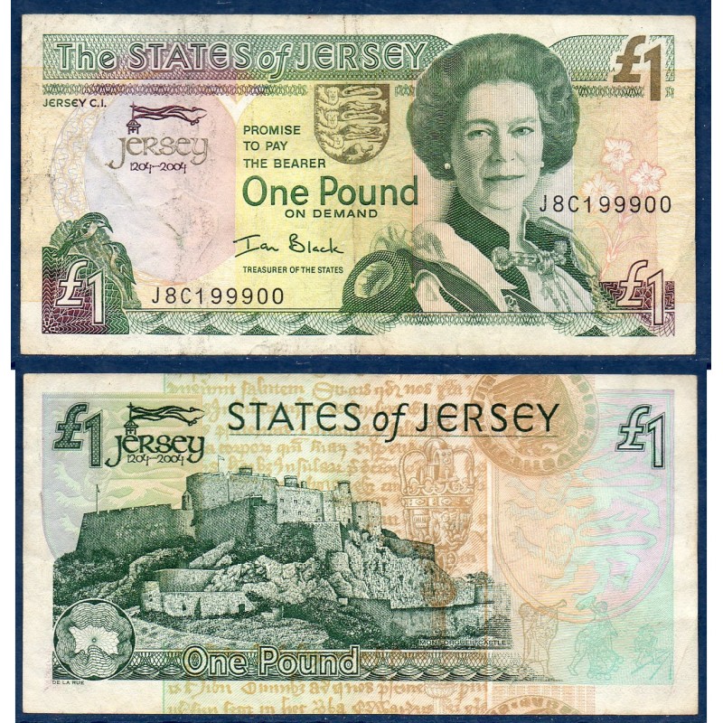 Jersey Pick N°31a TB, Billet de banque de 1 livre 2004