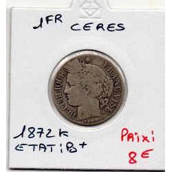 1 Franc Cérès 1872 K...