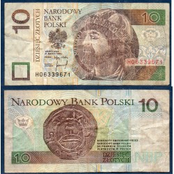 Pologne Pick N°173a, TB Billet de banque de 10 Zlotych 1994