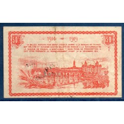 Montauban 50 centimesTTB 20.11.1914 Pirot 83.1 Billet de la chambre de Commerce