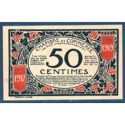 Nice 50 Centimes Spl 25.4.1917 Pirot 91.4 Billet de la chambre de Commerce