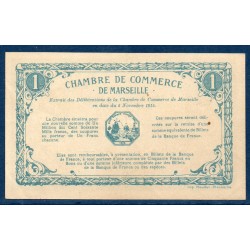Marseille 1 franc Sup 5.11.1915 Pirot 79.49 Billet de la chambre de Commerce