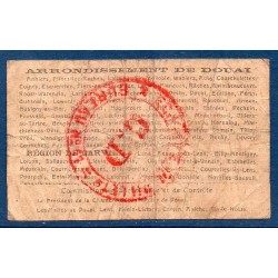 Douai Bon Communal 25 centimes TB- 22.5.1916 pirot 59-754 Billet