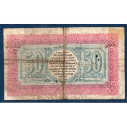 Lure 50 centimes B 25.9.1915 Pirot 76.13 Billet de la chambre de Commerce