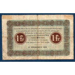 Nancy 1 franc B 1.12.1916 Pirot 87.11 Billet de la chambre de Commerce