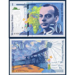 50 Francs St-Exupery Spl 1999 Billet de la banque de France