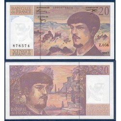 20 Francs Debussy Sup 1997 Billet de la banque de France