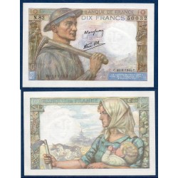 10 Francs Mineur Spl 22.6.1944 Billet de la banque de France