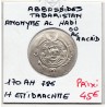 Tabaristan Abbasside anonyme sous Al-Rashid ou Al-Hadi Hemidrachme 170 AH Sup pièce de monnaie