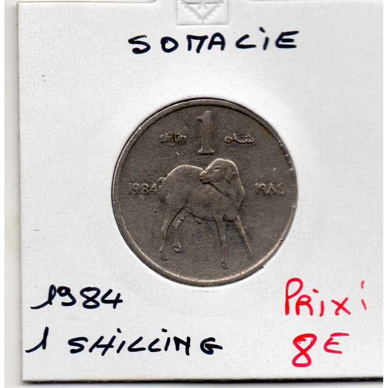 Somalie 1 Shilling 1984 TTB, KM 27a pièce de monnaie