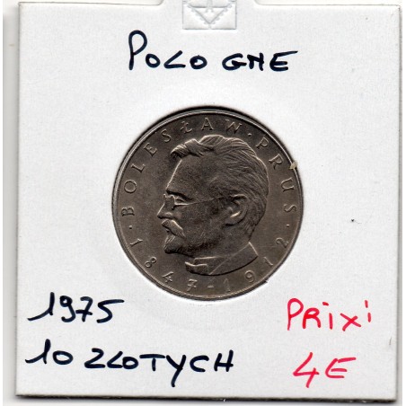 Pologne 10 Zlotych Boleslaw 1975 Spl, KM Y73 pièce de monnaie