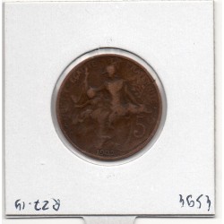 5 centimes Dupuis 1902 TB+, France pièce de monnaie