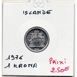 Islande 1 Krona 1976 FDC KM...