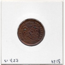 Belgique 2 centimes 1909 en Français Sup, KM 35 pièce de monnaie