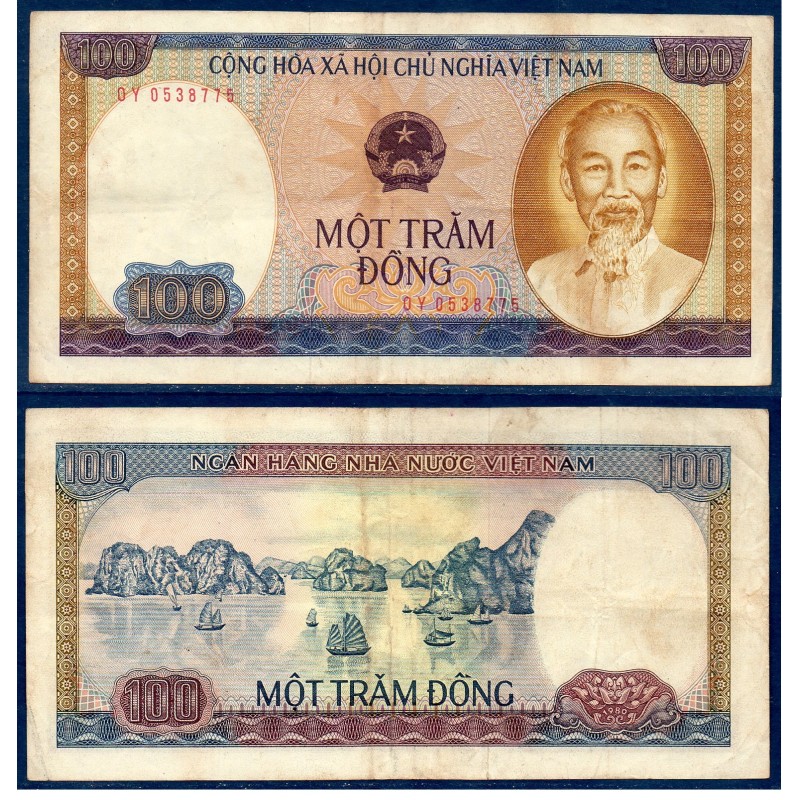 Viet-Nam Nord Pick N°88a, Billet de banque de 100 dong 1981