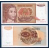 Yougoslavie Pick N°116b, Billet de banque de 10000 Dinara 1992