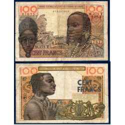 BCEAO Pick 801Tg pour le Togo, Tb- Billet de banque de 100 Francs CFA 1965