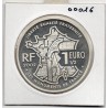 1 1/2 euro argent BE 2002 Mont Saint Michel pièces de monnaies de Paris