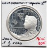 1 1/2 euro argent BE 2004 Couronnement de Napoléon Ier pièces de monnaies de Paris