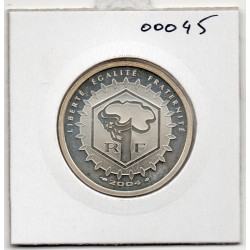 5 euros argent BE 2004 Panthéon et arbre de vie pièces de monnaies de Paris