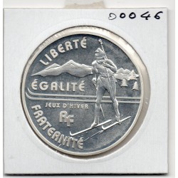 1 1/2 euro argent BE 2005 Biathlon pièces de monnaies de Paris