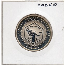 5 euros argent BE 2005 Panthéon et arbre de vie pièces de monnaies de Paris