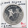 1 1/2 euro argent BE 2006 JO beijing 2008 Escrime, pièces de monnaies de Paris