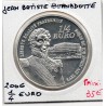 1/4 euro argent BU 2006 Jean-Baptiste Bernadotte pièces de monnaies de Paris